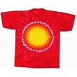 Tie Dye Mania Red Hot Sun Tie-Dye Short Sleeve T