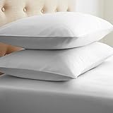 Haani 200 Thread Count 100% Egyptian Cotton Housewife Pillow Cases - White