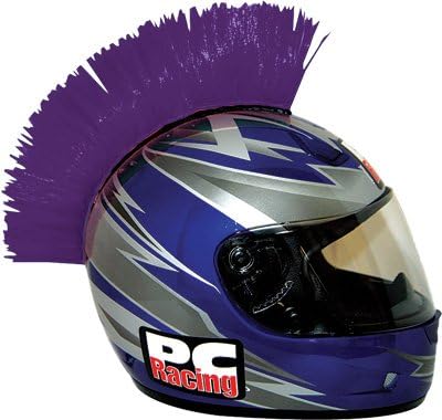 PC Racing Helmet Mohawk - Purple PCHMPURPLE
