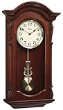 IMAGE OF Conrad Arch Top Wall Clock with Triple-Chime Quartz Movement