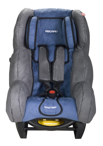 RECARO 6121.21004.66 - Young Expert -  Autokindersitz Gruppe I (9-18 kg), von 9 Monaten bis ca. 4,5 Jahre, Farbe Bellini punched Shadow/Blue