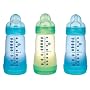 Sassy Baby's Mam 9 oz. Boy 3 pack Bottle