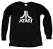 Search : Atari Logo 80's Retro Vintage Adult LONG SLEEVE T-Shirt - Assorted Colors Available (Sizes Small - 5XL)