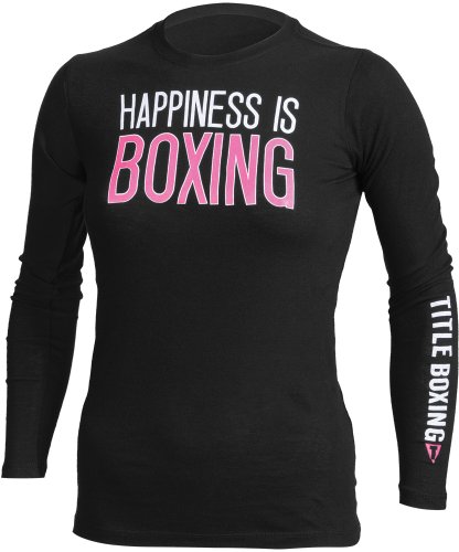 TITLE Boxing Women’s Happiness Long Sleeve Tee