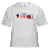 Vote for Bigfoot White T-Shirt Political White T-Shirt by CafePress