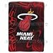 Miami Heat NBA 60 x 80 Super Plush Throw Blanket