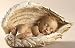 Roman Sleeping Baby in Angels Wings Baby Dedication Gift 42175