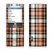 Copper Plaid Design Decal Sticker for the iPod Nano 5G (5th Generation)