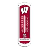 NCAA Wisconsin Badgers 27-inch Outdoor Thermometer Reviews