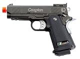 TSD Tactical/WE Airsoft Full Metal 1911 Gas Blowback with 3.8 Slide and Caspian Trademark