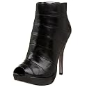 Charles by Charles David Women's Fold Peep Toe Bootie