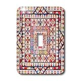 Susan Brown Designs General Themes - Basket Medallion Quilt - Light Switch Covers - single toggle switch
