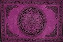 "Purple Celtic Knot" 44" X 66" Sarong