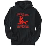 Produkt-Bild: SEX & DRUGS AND Dub Herren Hoodie Schwarz
