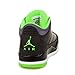 Nike Mens Air Jordan 3 Retro Joker Black/Electric Green-Canyon Purple Leather Basketball Shoes Size 11
