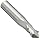 Melin Tool AMG-DP Carbide Drill Mill, Uncoated (Bright) Finish, 30 Deg Point Angle, 2 Flutes, 3" Overall Length, 0.5" Cutting Diameter, 0.5" Shank Diameter