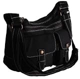 EyeCatchBags - Urban Cool Cross Body Courier Messenger Canvas Shoulder Bag
