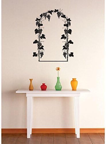 Tall Switch brand Vinyl Wall Sticker: Grapevine Arch Image Bedroom Bathroom Living Room Picture Art Peel; Stick Mural Size: 20x30 Inches