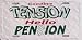 LP - 281 Good Bye Tension Hello Pension License Plate - X007