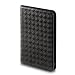 OCTOVO Weave Kindle 2 Leather Cover with Hinge (Fits 6″ Display, 2nd Generation Kindle), Black/Brown