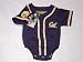 California (Berkeley) Golden Bears- University of NCAA Baseball Infant/baby Onesie Jersey 0-12 months