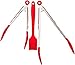 Silicone Tongs & Bonus Brush - 9