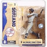 MLB Series 8 Figure: Alfonso Soriano with Gray Yankees Jersey by 