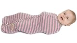 The Woombie Summer Swaddle Pink Stripe 0-3 Months