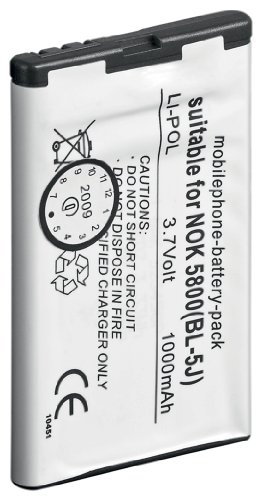 1aTTack Ersatzakku f&uuml;r Nokia 5800 (1000mAh) Preisvergleich