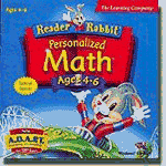 READER RABBIT PERSONALIZED MATH 4 TO 6