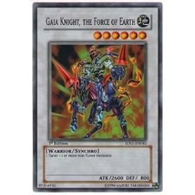  Gaia Knight, the Force of the Earth - 5Ds Starter Deck - Super Rare [Toy]