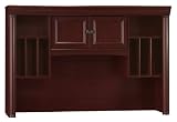 Bush Furniture Birmingham Executive Hutch for Credenza, Harvest Cherry