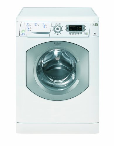 Hotpoint ECO8D 169 (SK) /S Waschmaschine / Frontlader / 1.36 kWh / A-10%AA / 1600 U/min / 8 kg / 58 Liter / LCD Display / wei&szlig; mit Aluminium Bullauge