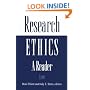 Research Ethics: A Reader