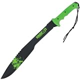 Black Legion Undead Machete Toxic Green Handle & Sheath