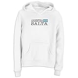 Sweatshirt Woman White Elegant Flag 