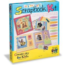 Creativity For Kids It's My Life Scrapbook Kit