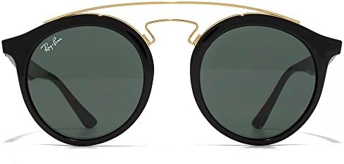UNISEX NEW IN BOX AUTHENTIC RAY BAN LIFESTYLE RB4256 MIRROR 100% UV 6 COLORS MADE IN ITALY (601-71 Black dark green)