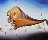 Art Reproduction Oil Painting - Dali Paintings: Sleep - Classic 20 X 24 - Hand Painted Canvas Art
