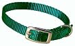 Hamilton Deluxe 3/8" S/T Nylon Dog Collar, Dark Green, 10"