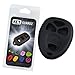 KEYGUARDZ Black Rubber Keyless Entry Remote Key Fob Skin Cover Protector