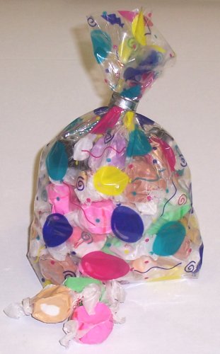 Scott's Cakes Assorted Nougat Salt Water Taffy 1/2 Pound Balloon Bag