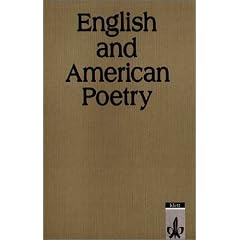 English and American Poetry, Book