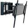 Peerless Pull-Out Swivel Mount for 32-Inch - 65-Inch Flat Panel Screens (Gloss Black) Non-security