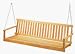 419H981574L. SL75  Jack Post Jennings Traditional 4 Foot Swing Seat in Unfinished Solid Fir with Hang Chain