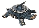 Kay Home Products 14302 Solid Brass Turtle Sundial