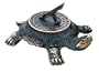 Kay Home Products 14302 Solid Brass Turtle Sundial