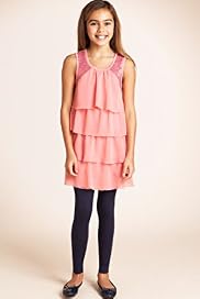 2 Piece Autograph Sequin Trim Scoop Neck Tunic & Leggings Outfit