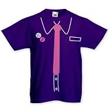 Mod Suit T-Shirt Enfant, Purple, 7-8