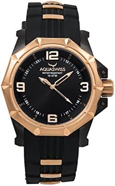 Aquaswiss Vessel G - Black/Rosegold
